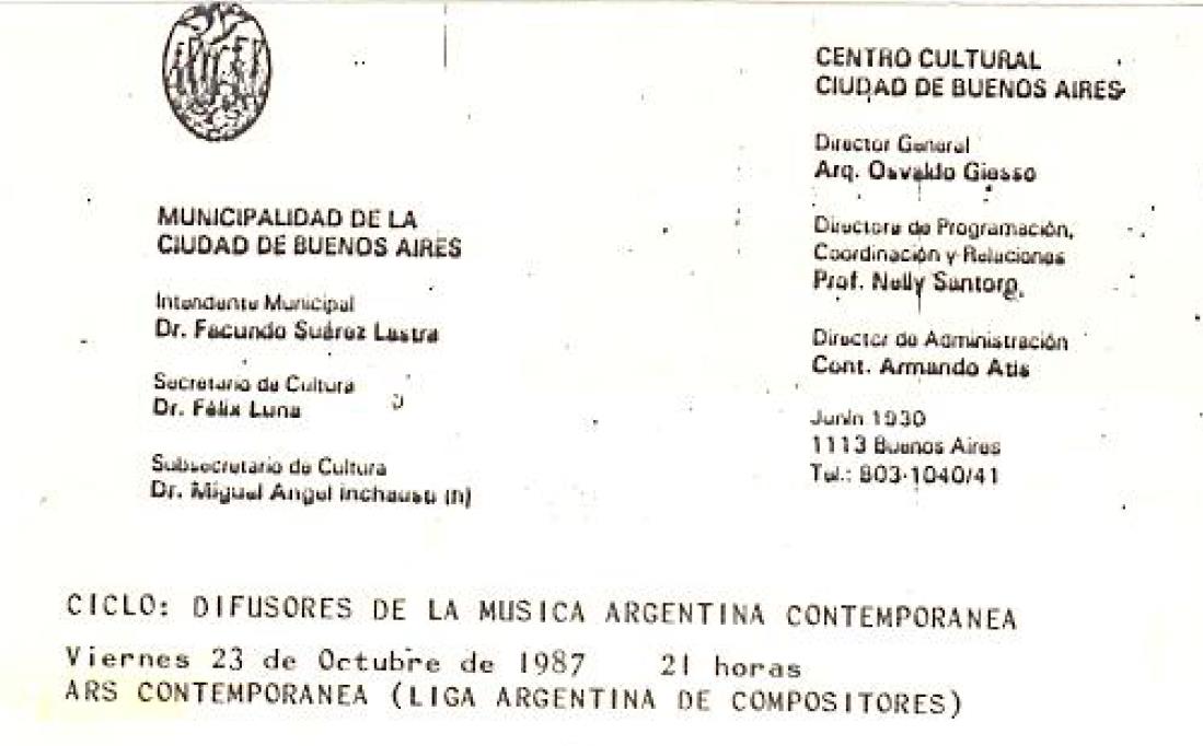 23 de octubre de 1987